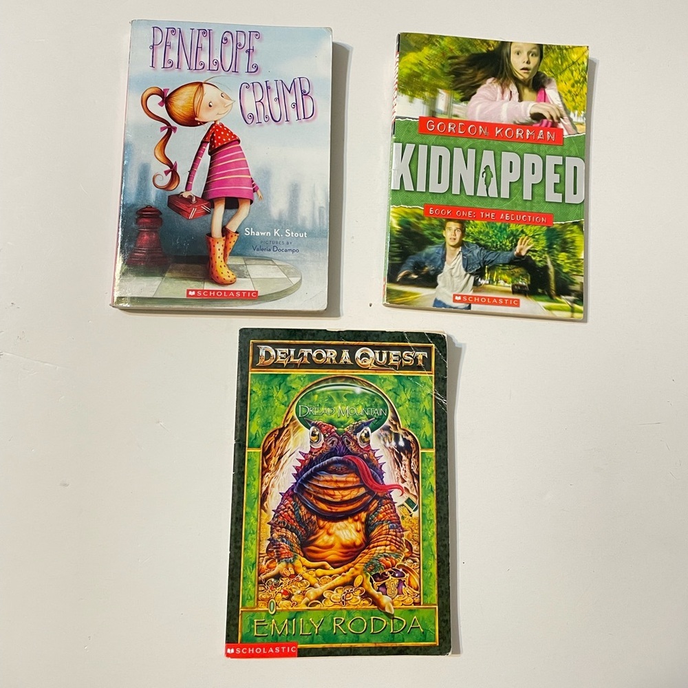 Scholastic Children's Book, The Abduction/ Dread Mountain
